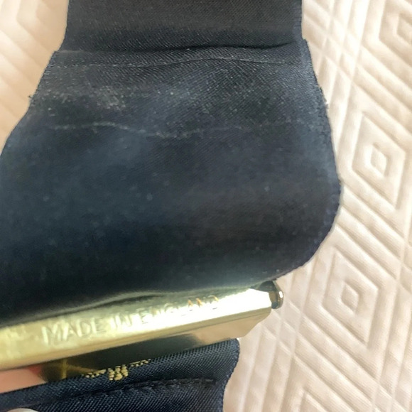 Vintage Pebble Beach Golf Suspenders Embroidered Made In England Leather - Picture 6 of 8